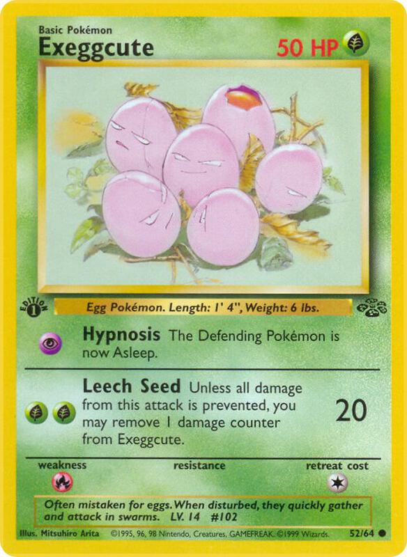 Exeggcute 52/64 - Jungle