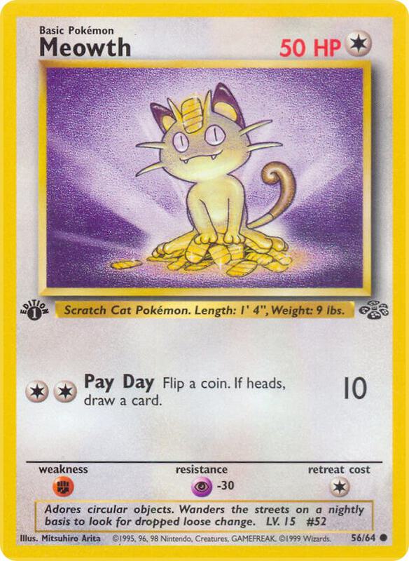 Meowth 56/64 - Jungle