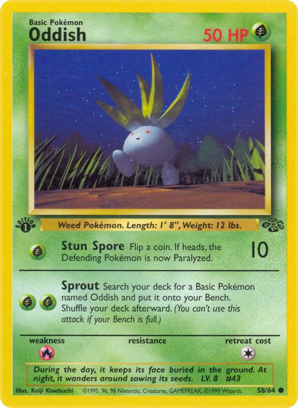 Oddish 58/64 - Jungle
