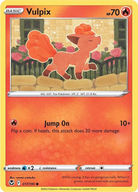 Vulpix 017/195 - Silver Tempest
