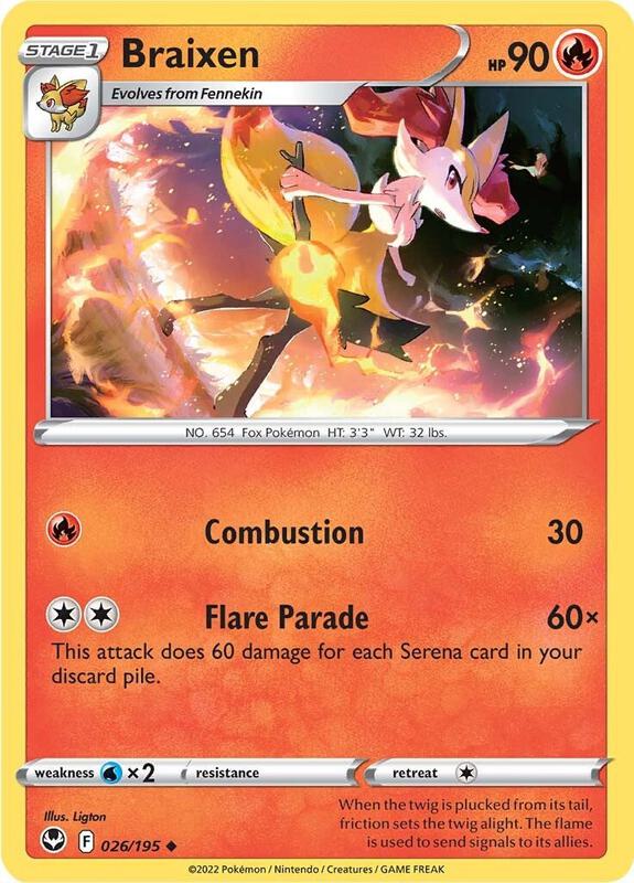 Braixen 026/195 - BREAKthrough