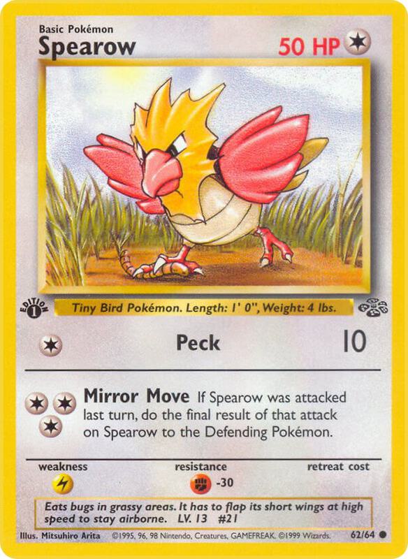 Spearow 62/64 - Jungle