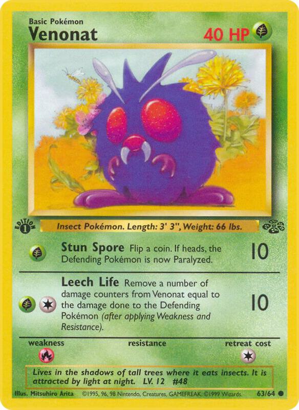 Venonat 63/64 - Jungle