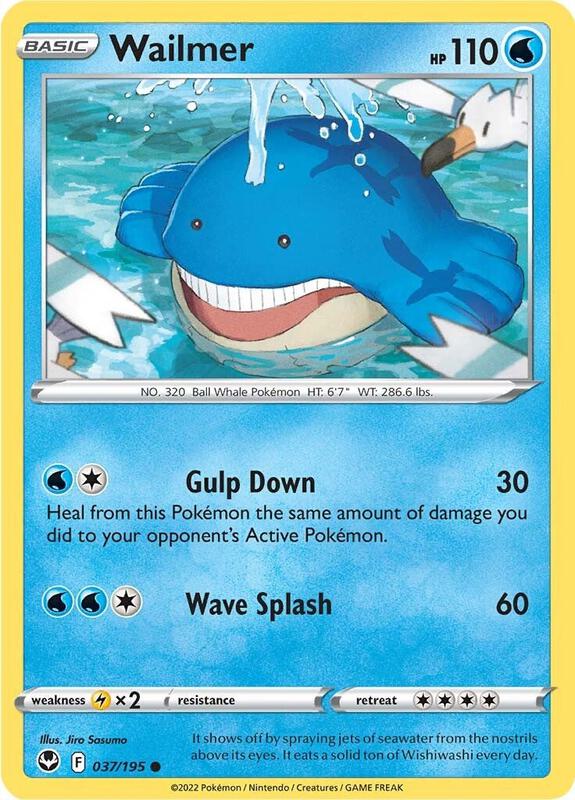 Wailmer 037/195 - Silver Tempest