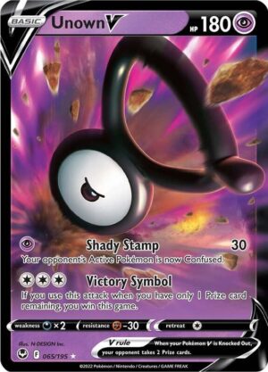 Unown V 065/195 - Silver Tempest