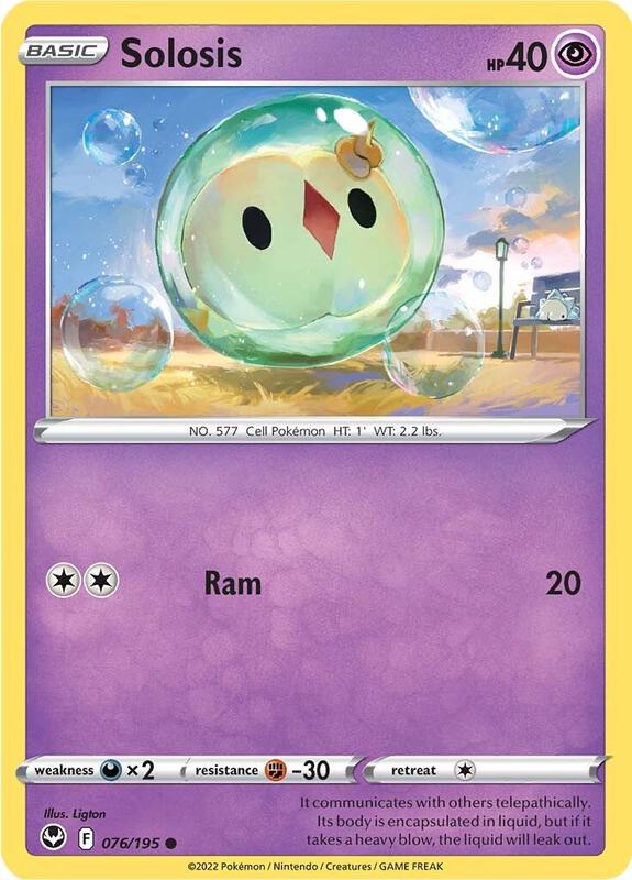 Solosis 076/195 - Silver Tempest