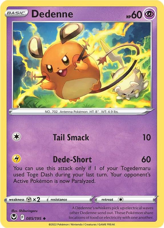 Dedenne 085/195 - Silver Tempest