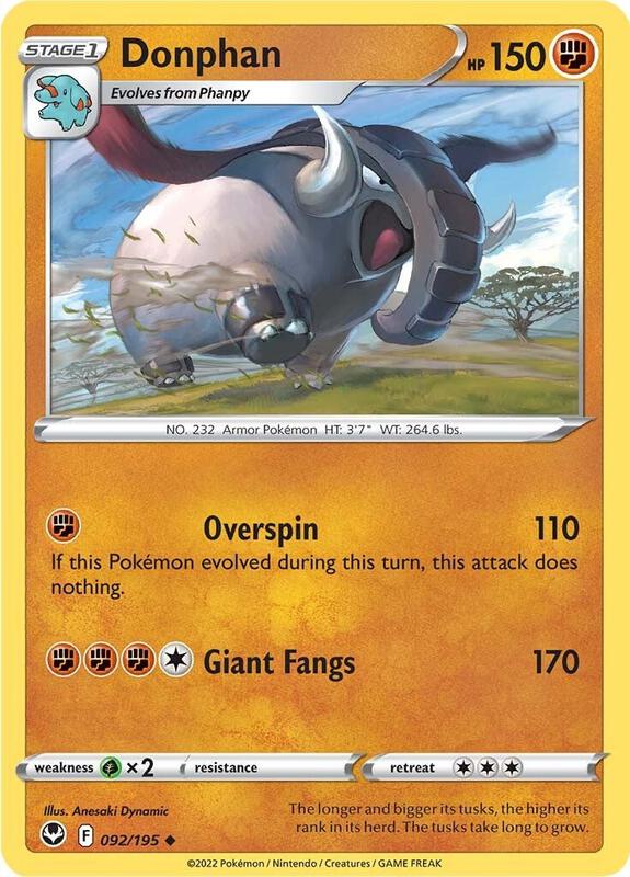 Donphan 092/195 - Silver Tempest