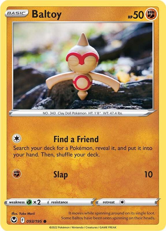 Baltoy 093/195 - Silver Tempest
