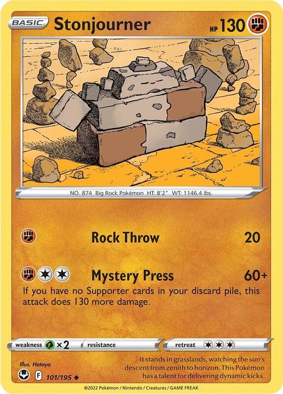 Stonjourner 101/195 - Silver Tempest