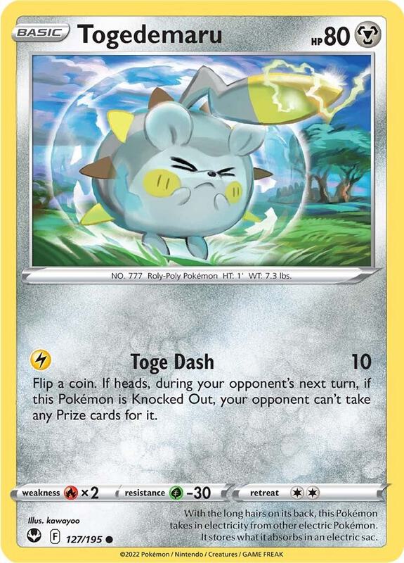Togedemaru 127/195 - Silver Tempest