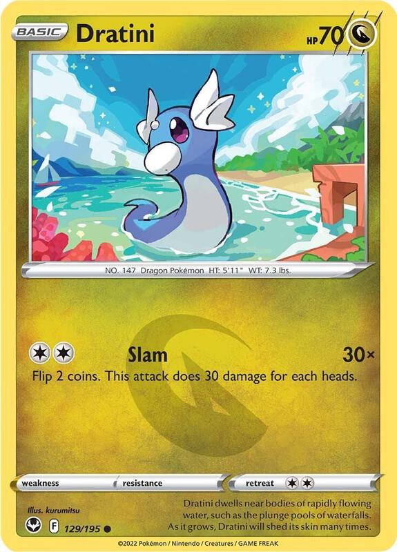 Dratini 129/195 - Silver Tempest
