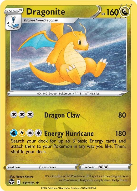 Dragonite 131/195 - Silver Tempest