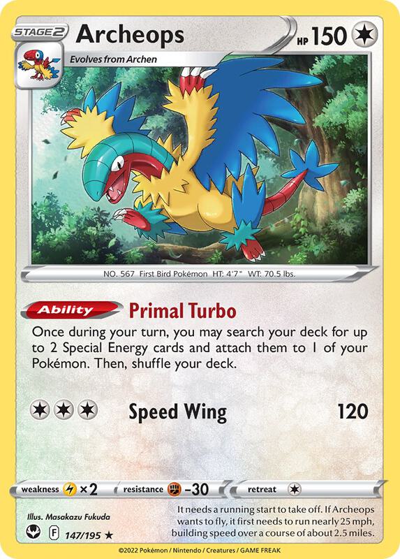 Karta Pokemon Archeops 147/195 - Deck Exclusives
