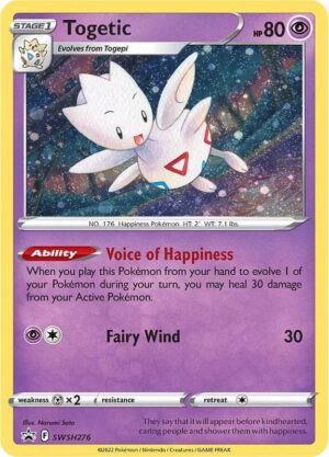 Karta Pokemon Togetic - SWSH276 - SWSH: Sword & Shield Promo Cards SWSH276