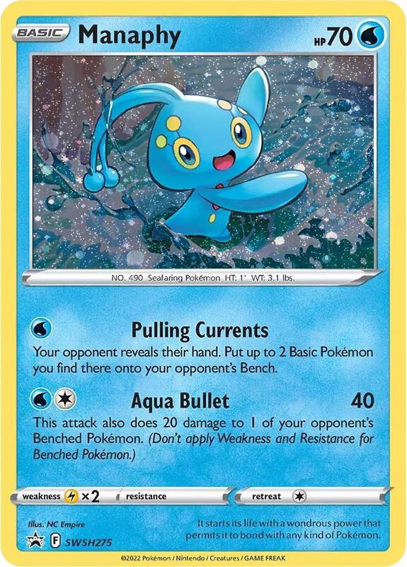 Karta Pokemon Manaphy - SWSH275 - SWSH: Sword & Shield Promo Cards SWSH275