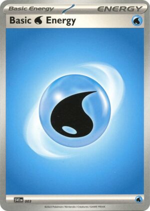 Karta Pokemon Basic Water Energy - 3 - SVE: Scarlet & Violet Energies 3