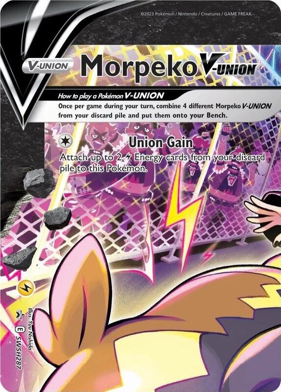 Karta Pokemon Morpeko V-Union - SWSH287 - SWSH: Sword & Shield Promo Cards SWSH287