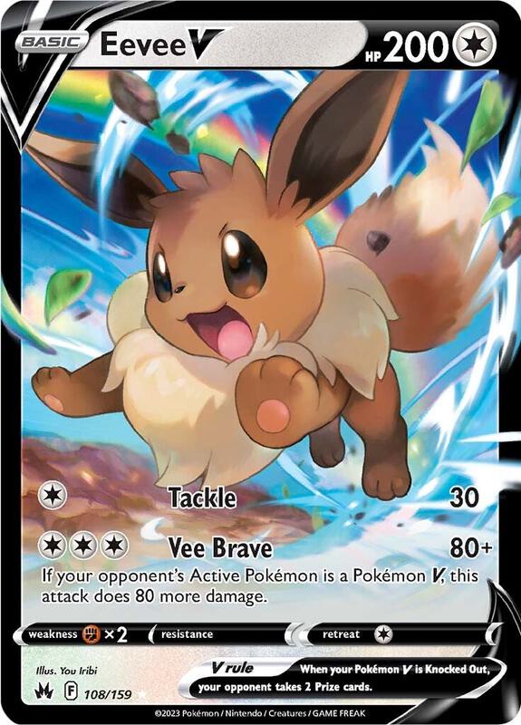 Eevee V 108/159 - Crown Zenith