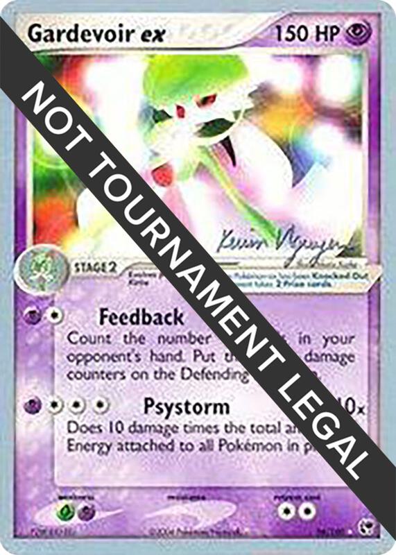 Karta Pokemon Gardevoir ex 96/100 - 2004 (Kevin Nguyen) - World Championship Decks