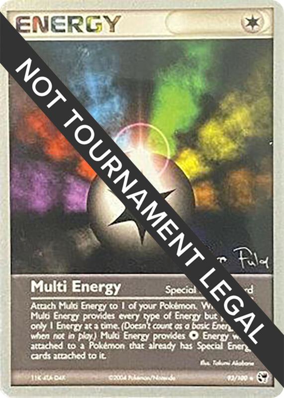 Karta Pokemon Multi Energy 93/100 - 2004 (Chris Fulop) - World Championship Decks