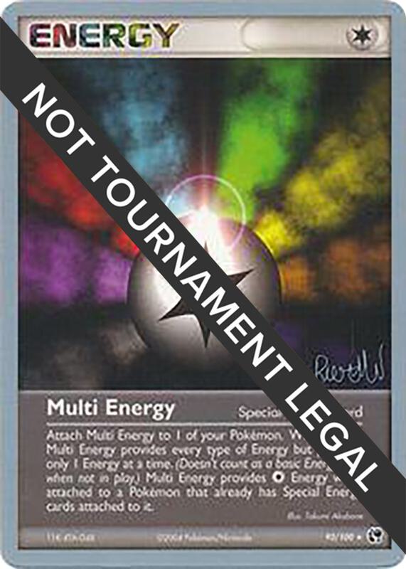 Karta Pokemon Multi Energy 93/100 - 2004 (Reed Weichler) - World Championship Decks
