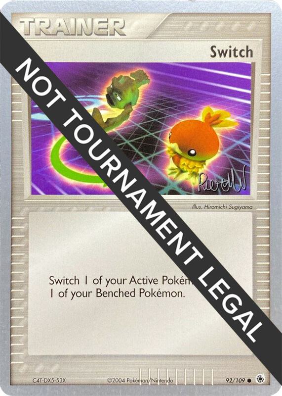 Karta Pokemon Switch 92/109 - 2004 (Reed Weichler) - World Championship Decks