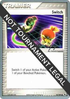 Karta Pokemon Switch 92/109 - 2004 (Kevin Nguyen) - World Championship Decks
