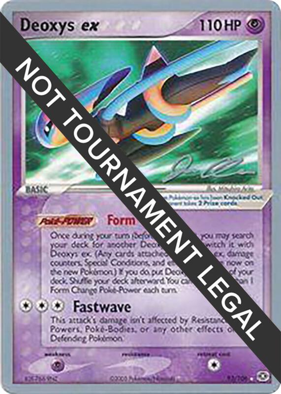 Karta Pokemon Deoxys ex 93/106 - 2006 (Jason Klaczynski) - World Championship Decks