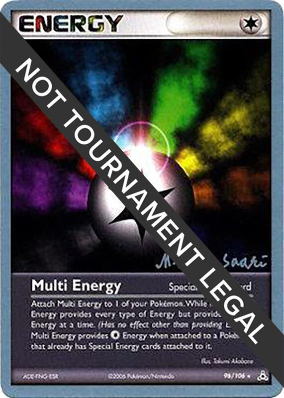 Karta Pokemon Multi Energy 96/110 - 2006 (Miska Saari) - World Championship Decks