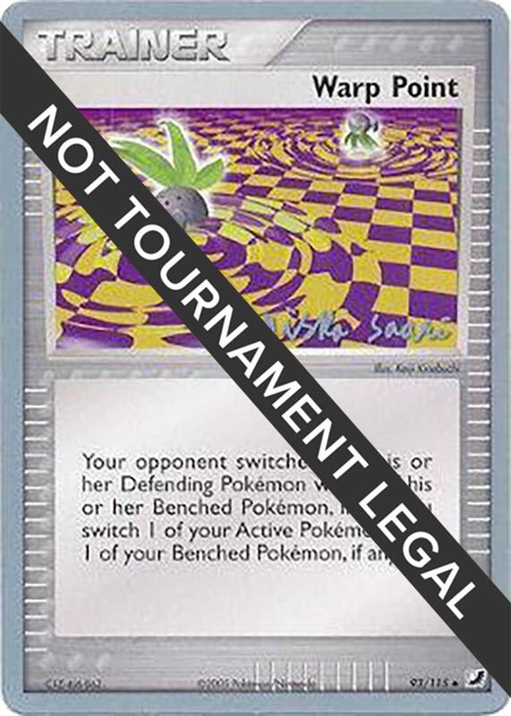 Karta Pokemon Warp Point 93/115 - 2006 (Miska Saari) - World Championship Decks