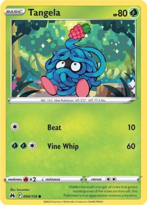 Tangela 004/159 - Crown Zenith