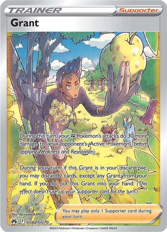 Karta Pokemon Grant - Crown Zenith: Galarian Gallery GG62/GG70