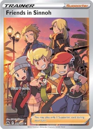Friends in Sinnoh (Full Art) 149/159 - Crown Zenith ( CRZ 149 )