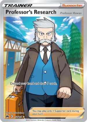 Professor's Research (Full Art) 150/159 - Crown Zenith ( CRZ 150 )