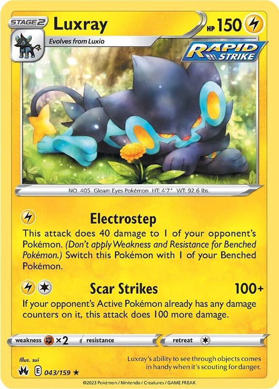 Luxray 043/159 - Crown Zenith