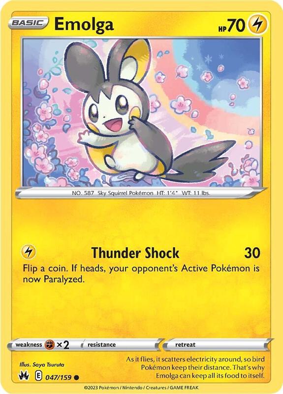 Emolga 047/159 - Crown Zenith