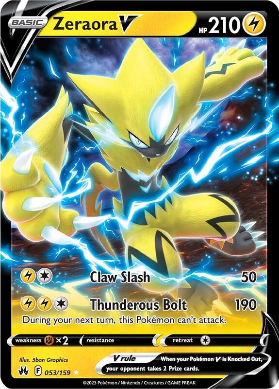 Zeraora V 053/159 - Chilling Reign