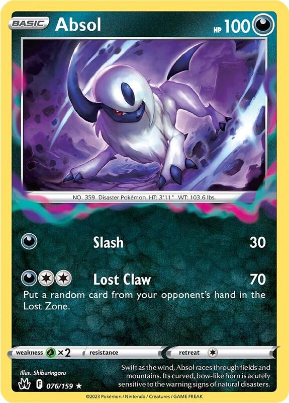 Absol 076/159 - Crown Zenith