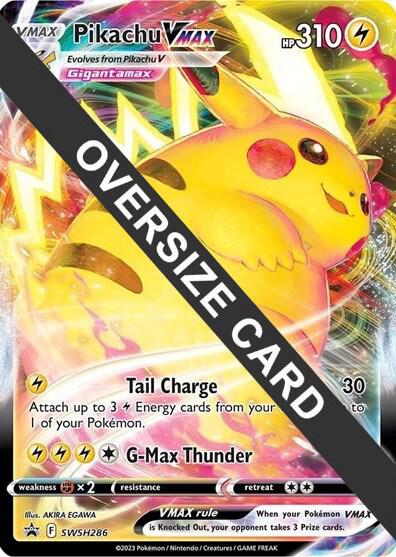 Karta Pokemon Pikachu VMAX - SWSH286 - Jumbo Cards SWSH286