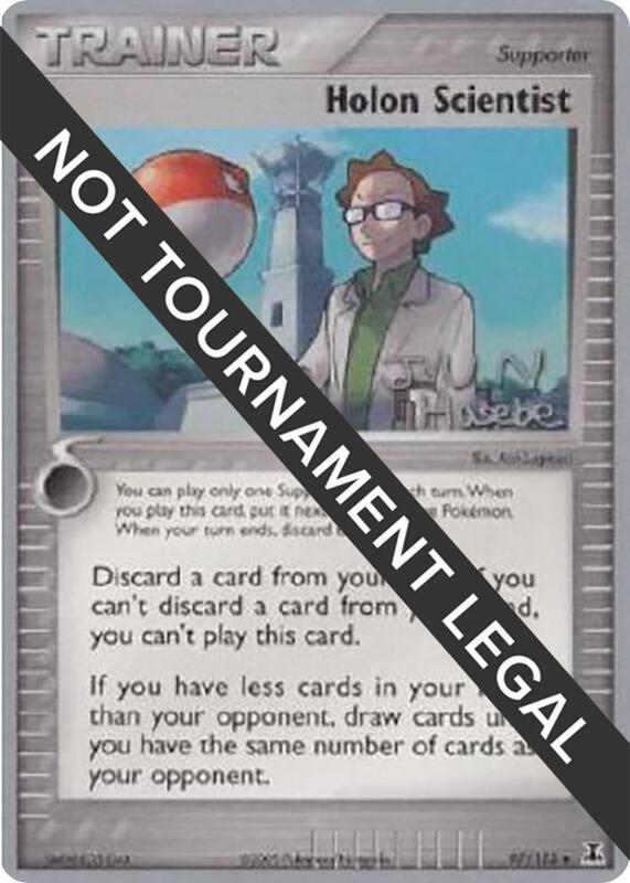 Karta Pokemon Holon Scientist 97/113 - 2007 (Jun Hasebe) - World Championship Decks