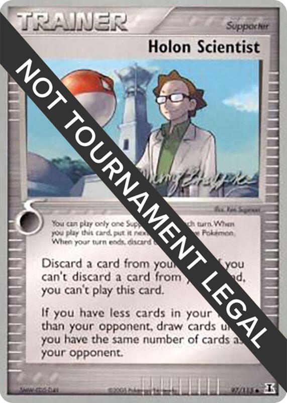 Karta Pokemon Holon Scientist 97/113 - 2007 (Jeremy Scharff-Kim) - World Championship Decks