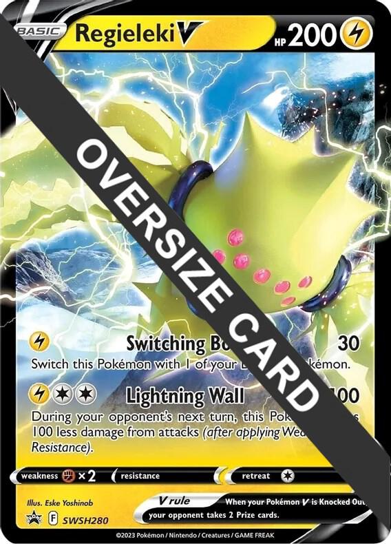 Karta Pokemon Regieleki V - SWSH280 - Jumbo Cards SWSH280