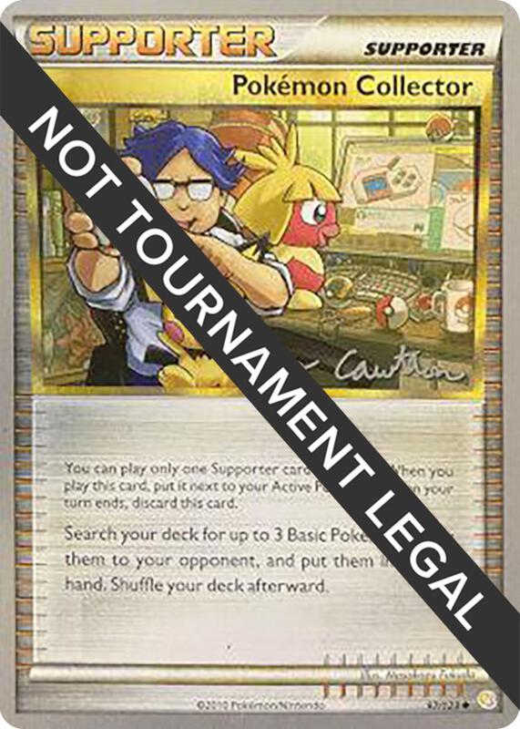 Karta Pokemon Pokemon Collector 97/123 - 2011 (Ross Cawthon) - World Championship Decks