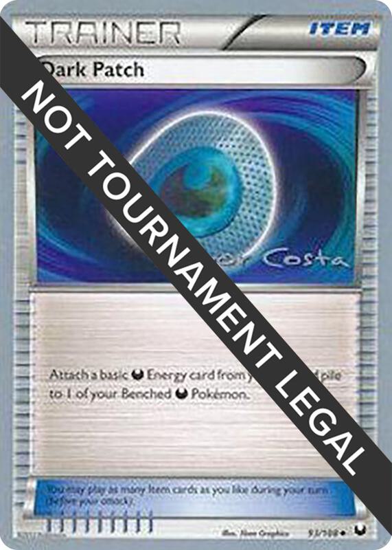 Karta Pokemon Dark Patch 93/108 - 2012 (Igor Costa) - World Championship Decks