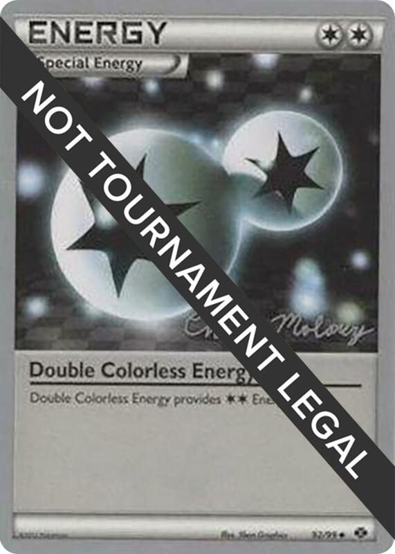 Karta Pokemon Double Colorless Energy 92/99 - 2012 (Chase Moloney) - World Championship Decks