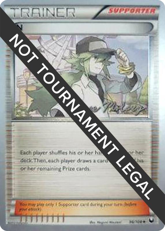 Karta Pokemon N 96/108 - 2012 (Chase Moloney) - World Championship Decks