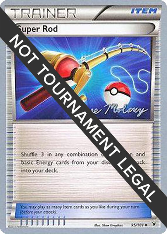 Karta Pokemon Super Rod 95/101 - 2012 (Chase Moloney) - World Championship Decks