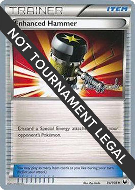 Karta Pokemon Enhanced Hammer 94/108 - 2013 (Jason Klaczynski) - World Championship Decks