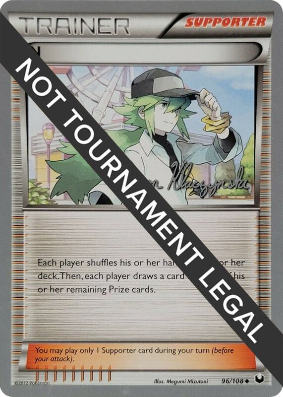 Karta Pokemon N 96/108 - 2013 (Jason Klaczynski) - World Championship Decks